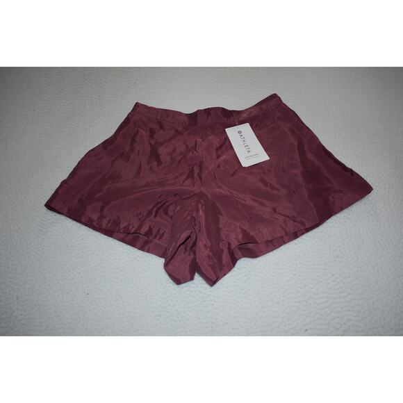 Athleta Casual Shorts Womens Size Medium Calm Cool Short Pinkish Purple NEW - Picture 12 of 12